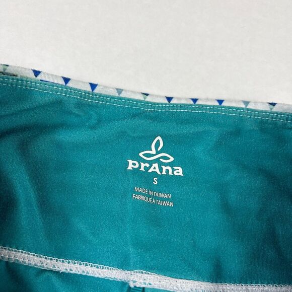 Prana Capri Yoga Leggings Tropical Performance Comfort Pull On S - Picture 3 of 12